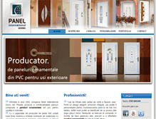 Tablet Screenshot of panelinternational.ro